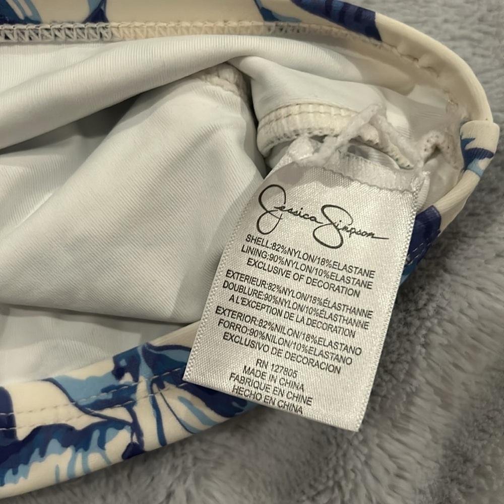 NWOT Jessica Simpson Girls Swimsuit Top - Picture 4 of 4